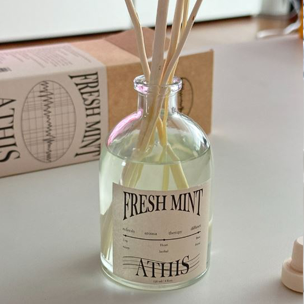 에이디스 프리미엄 시트러스향 레몬트리 디퓨저 프레쉬민트 실내방향제 집들이선물 120ml