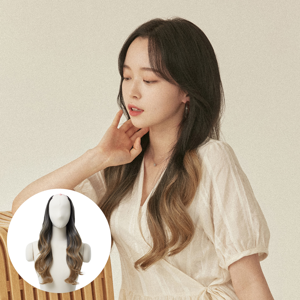 [오픈반가발] 옴브레 레이어드 소프트 윈드펌 (모스트사) - 상품 이미지
