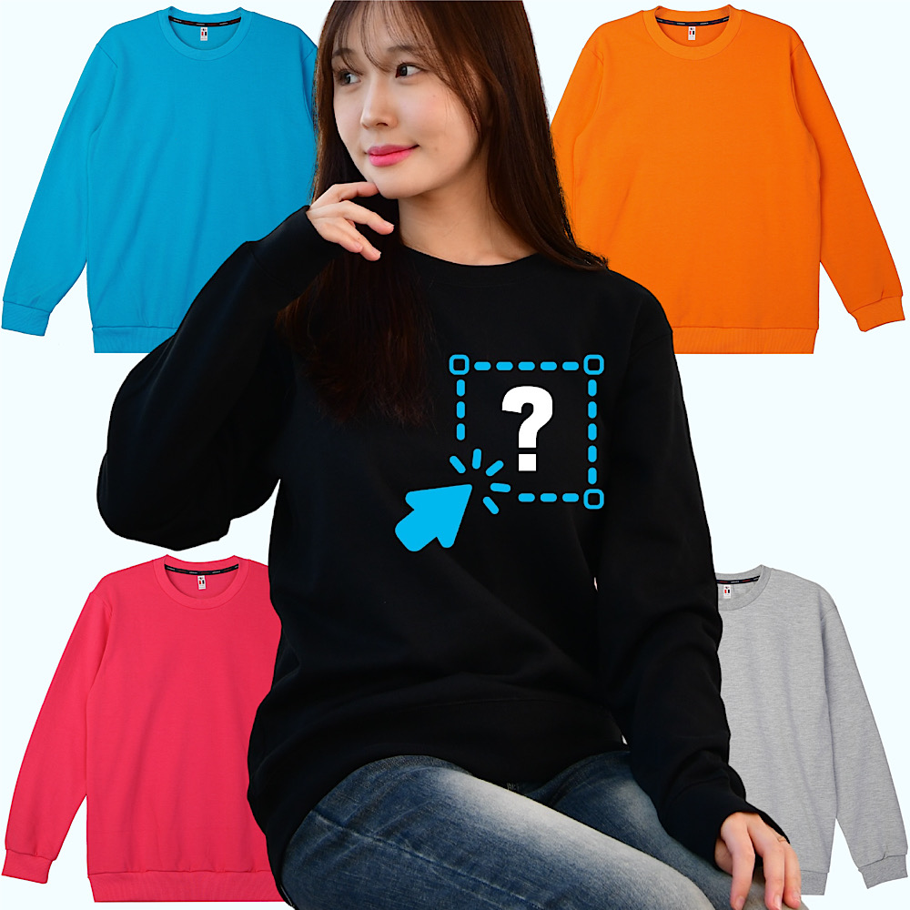 티셔츠 주문 제작 맨투맨 단체티 커스텀 [인쇄비포함] 제품 이미지