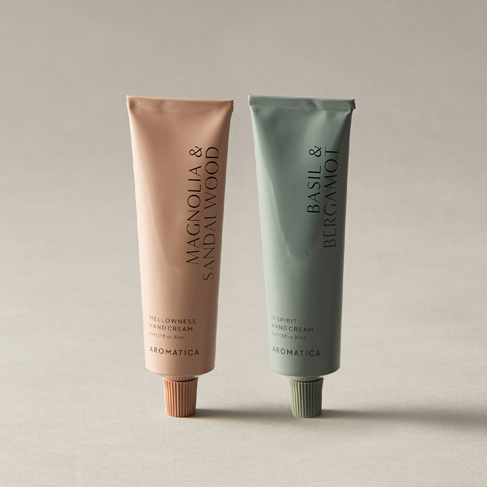 [쇼핑백 증정]아로마티카 인스피릿 & 멜로우니스 핸드크림 30ML 2종 세트