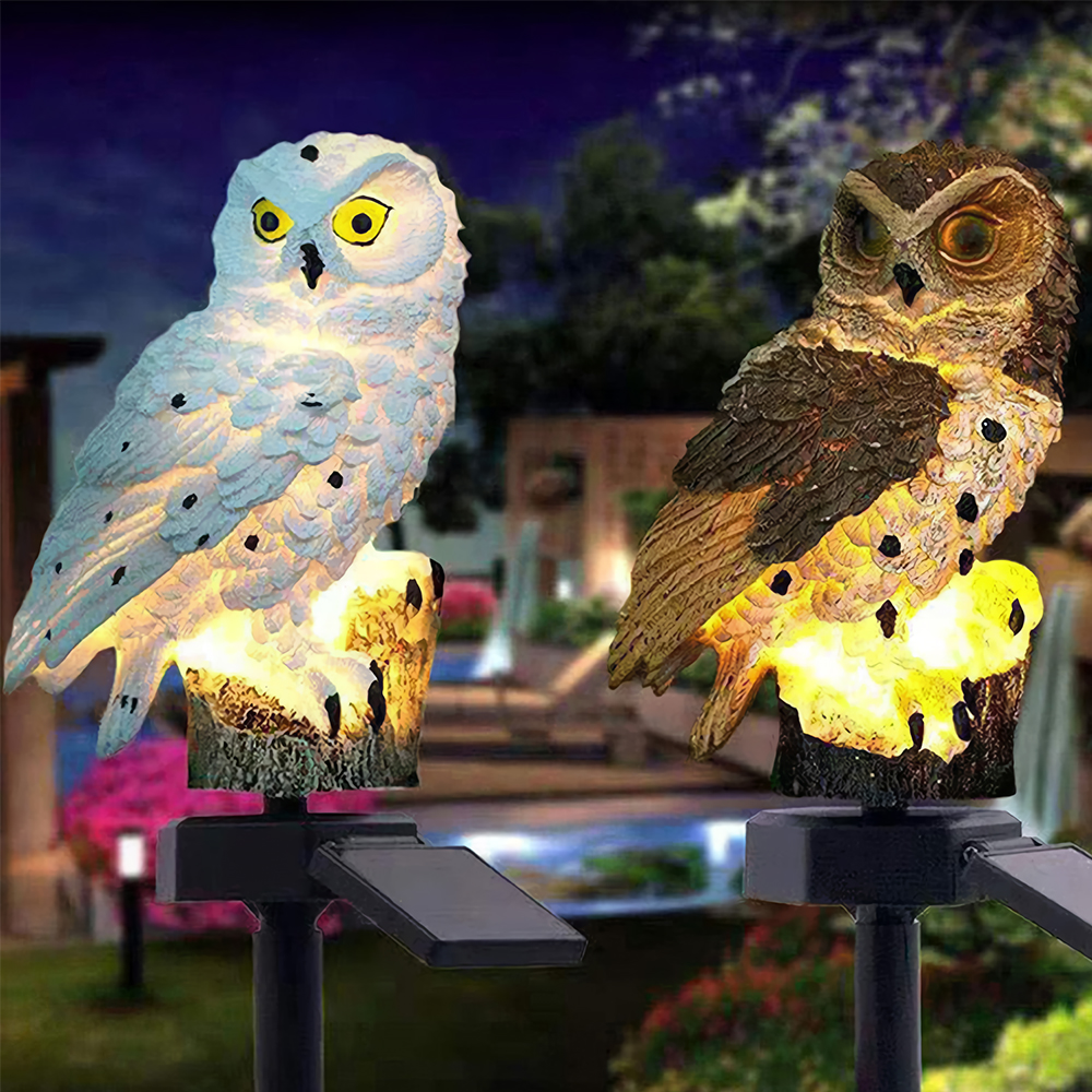 태양광 정원등 태양열 잔디등 야외 실외등 조경 조명 마당 화단 부엉이 동물