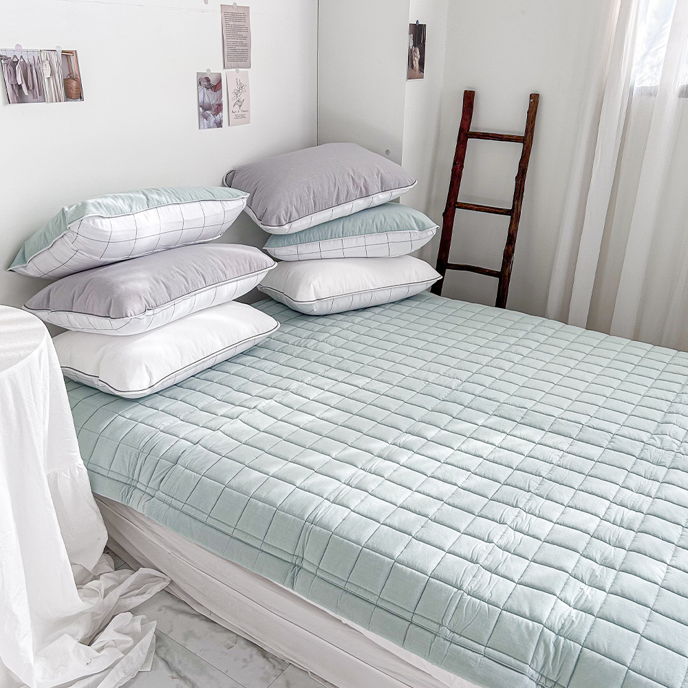 순면패드 고밀도 사계절패드 슈퍼싱글 킹 무지 논슬립 침대패드