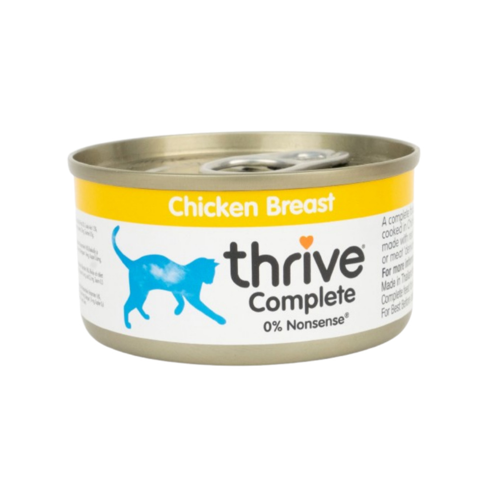 쓰라이브 컴플리트 고양이 주식캔 닭가슴살, 75g, 1개 - 상품 이미지
