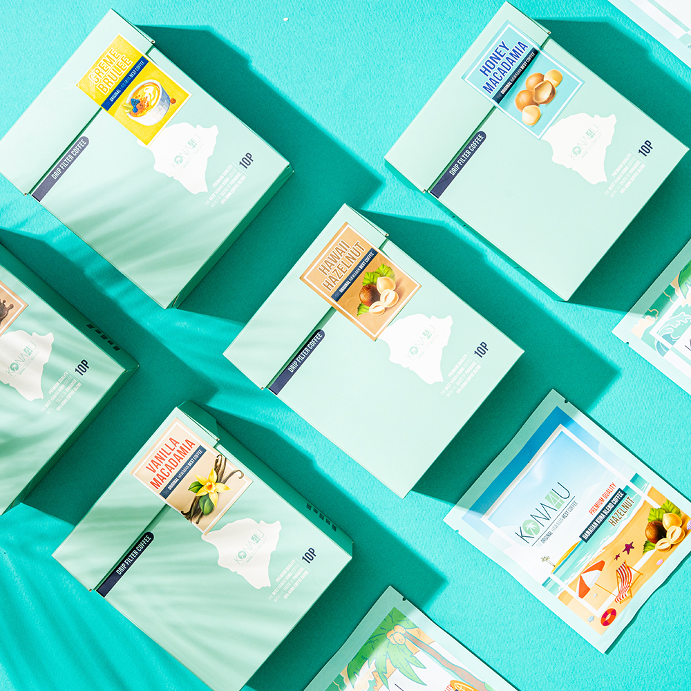 드립백 티백 하와이 코나커피 세계3대커피 답례품 집들이선물 카일루아민트 10개입 자체생산