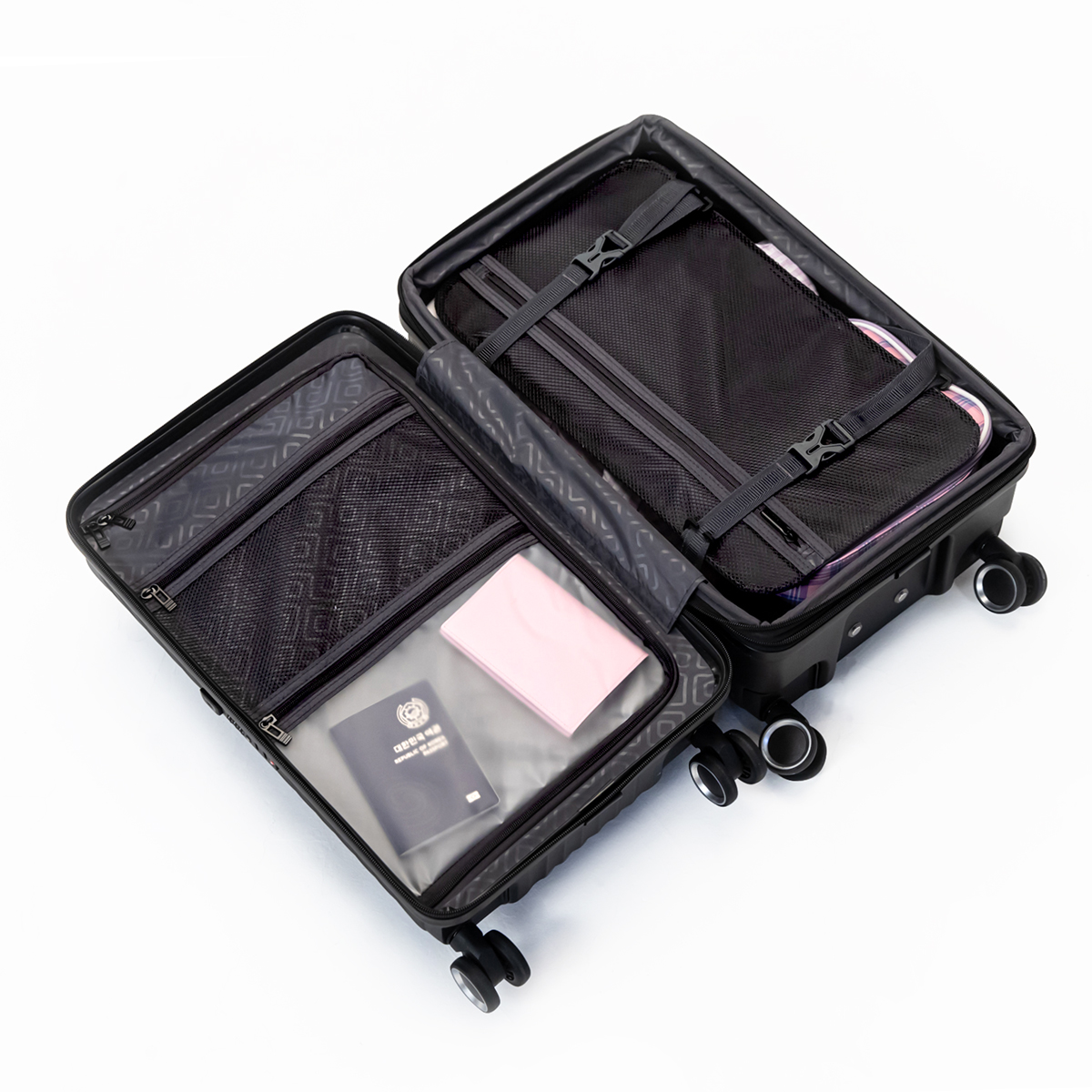 아이레 70cm(26인치) 여행용캐리어 대형수화물화물용 폴리카보네이트 튼튼한큐브큰여행가방