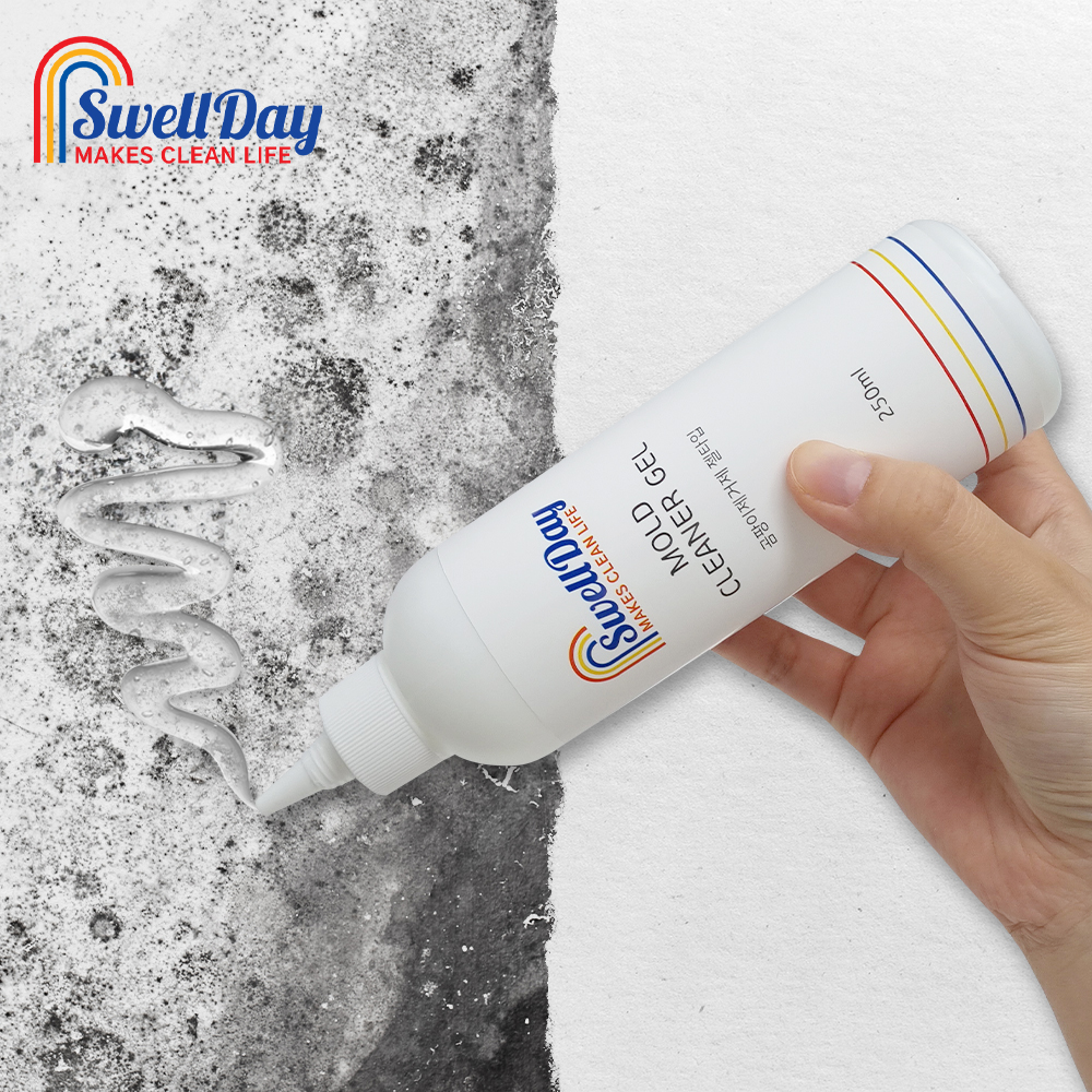 1+1 스웰데이 곰팡이 제거제 벽지 실리콘 화장실 욕실 베란다 줄눈 제거 젤타입 250ml