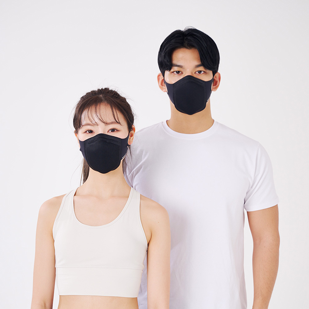 리비스타 스포츠마스크 귀안아픈 빨아쓰는 숨쉬기편한 패션 연예인 - 상세 이미지 3