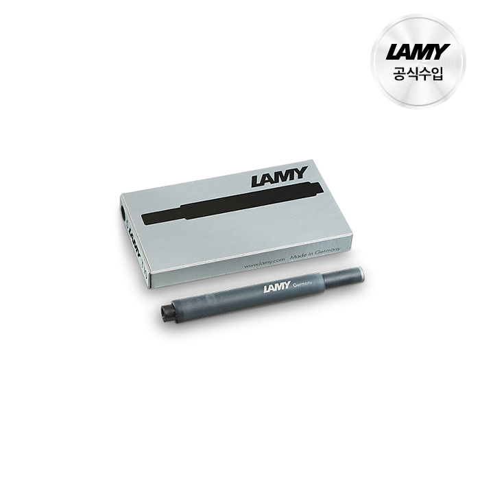 [LAMY] 라미 잉크 카트리지 블랙 T10 / LMT10 BK