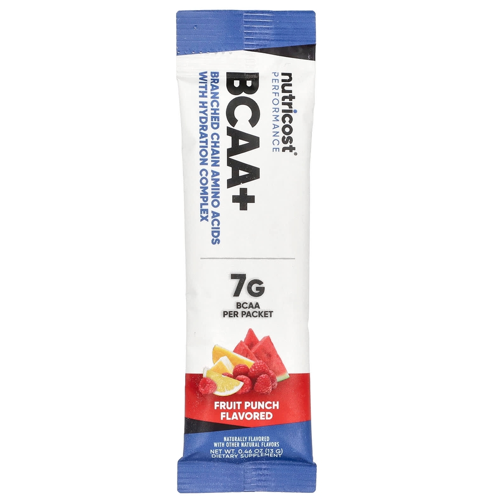 뉴트리코스트 퍼포먼스 BCAA+ 과일 펀치 20팩 : 오드타운