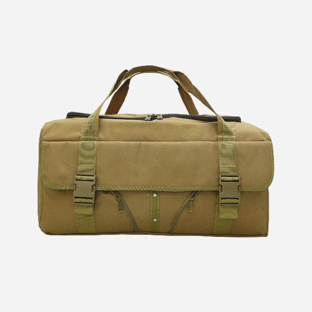 KOOLMAN(쿨맨) 와이드 대형 캠핑 백 수납가방 브라운