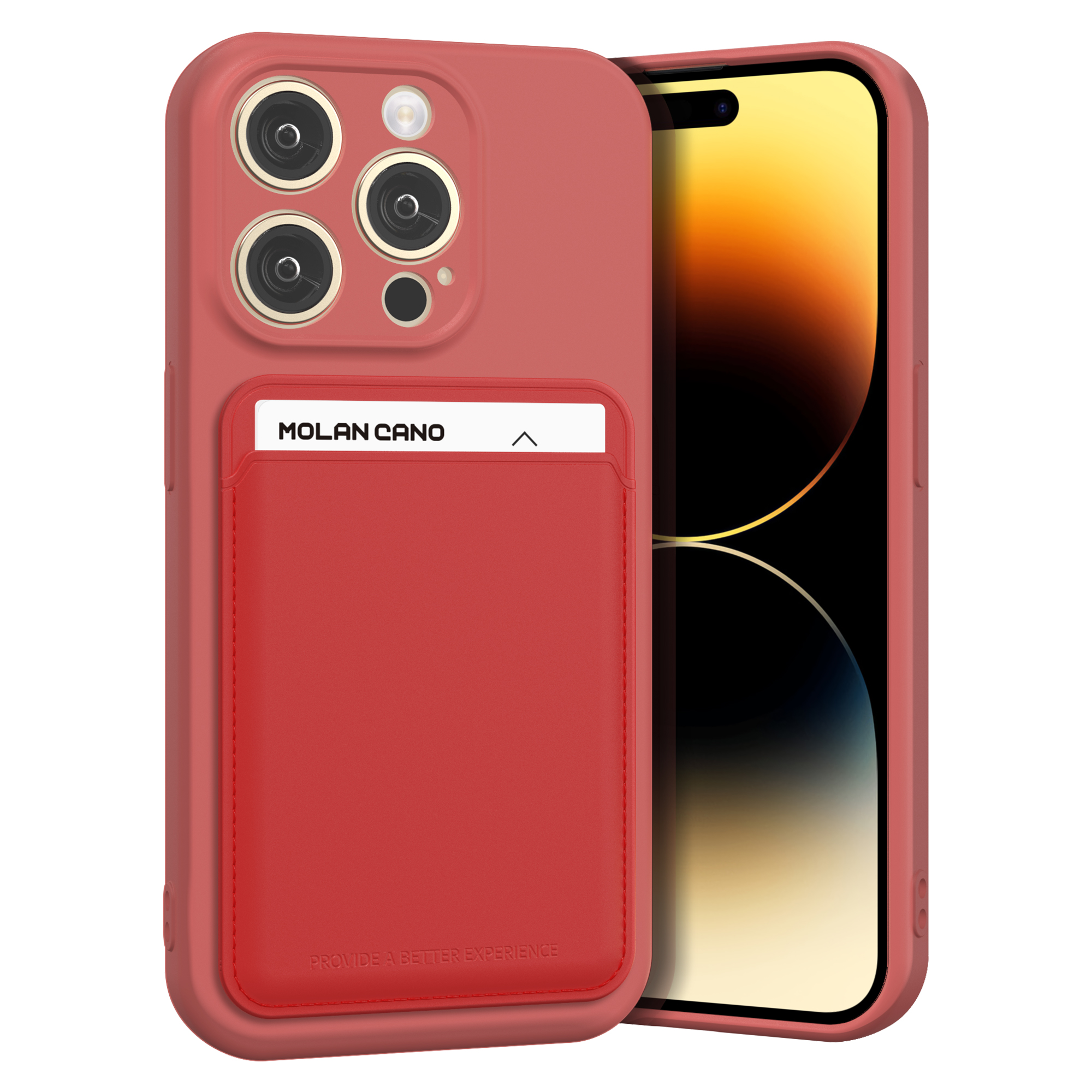 아이폰 16 프로 맥스 팬시 카드 포켓 젤리 케이스 라벤더 - 상세 이미지 4