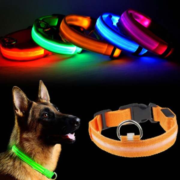 LED 애견 목줄 S 강아지 라이트 야간 산책 팬던트 불빛 방울 목줄등 목걸이 인식표 야광 안전등
