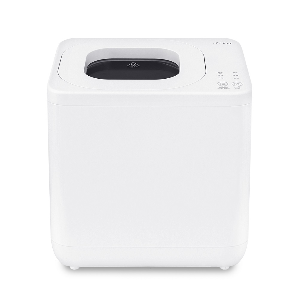 쉘퍼 음식물처리기 뚜껑분리형 건조분쇄기 4L DWFP-2000