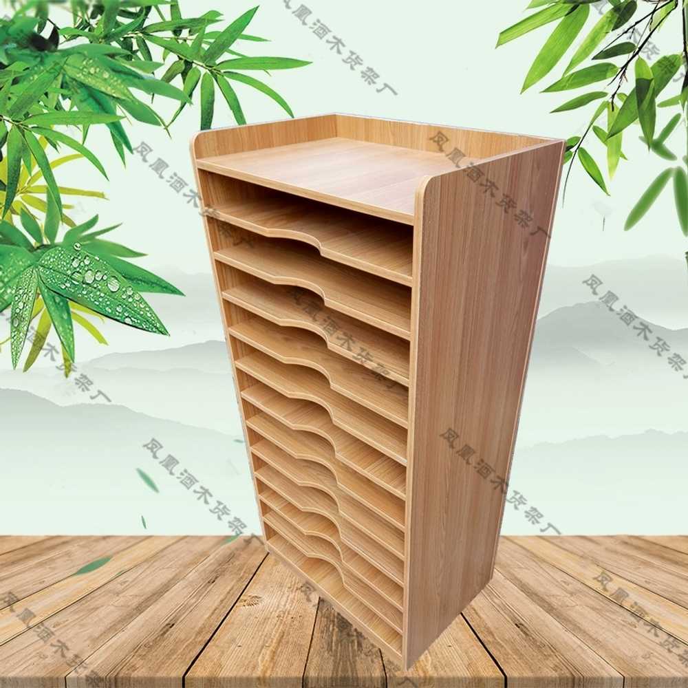 도화지 정리함 도면 보관함 문서 지류 화실 수납함 120 MDF - 상세 이미지 4
