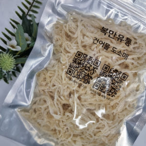 새벽배송 국내가공 백진미채 일미 오징어채 맛있게 먹은 솔직 후기 - 상품 이미지 4