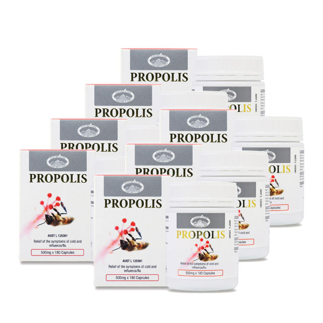 (2통) 호주 네이쳐스탑 100% 호주산 프로폴리스 500mg 180캡슐 이미지 8