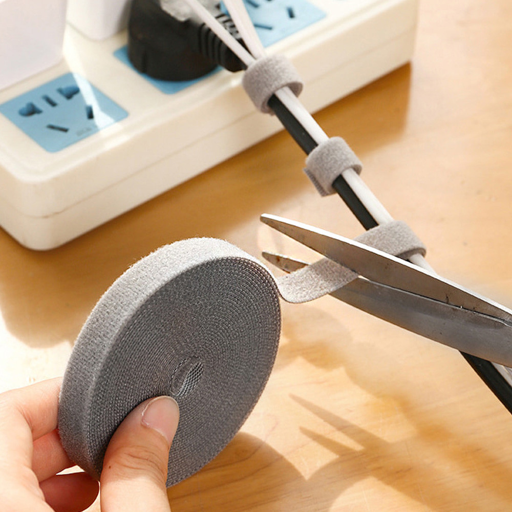 UH 잘라쓰는 벨크로 타이 컴퓨터 책상 선정리 5m