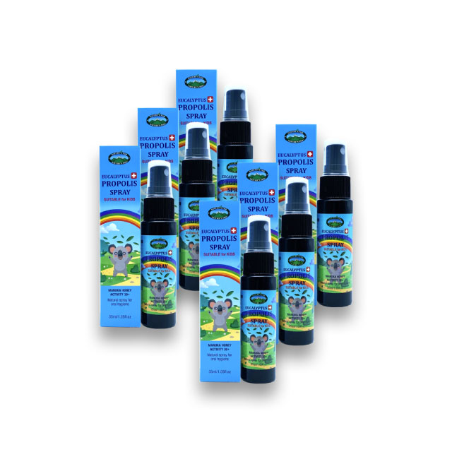 (6ea) 호주 네이쳐스탑 유칼립투스 키즈 프로폴리스 스프레이 35ml 마누카허니 이미지 7