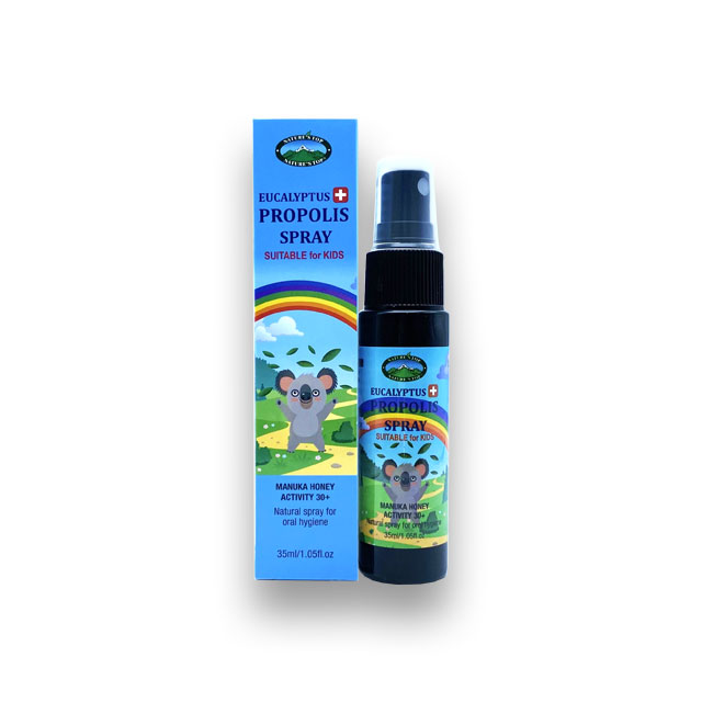 (6ea) 호주 네이쳐스탑 유칼립투스 키즈 프로폴리스 스프레이 35ml 마누카허니 - 상세 이미지 2