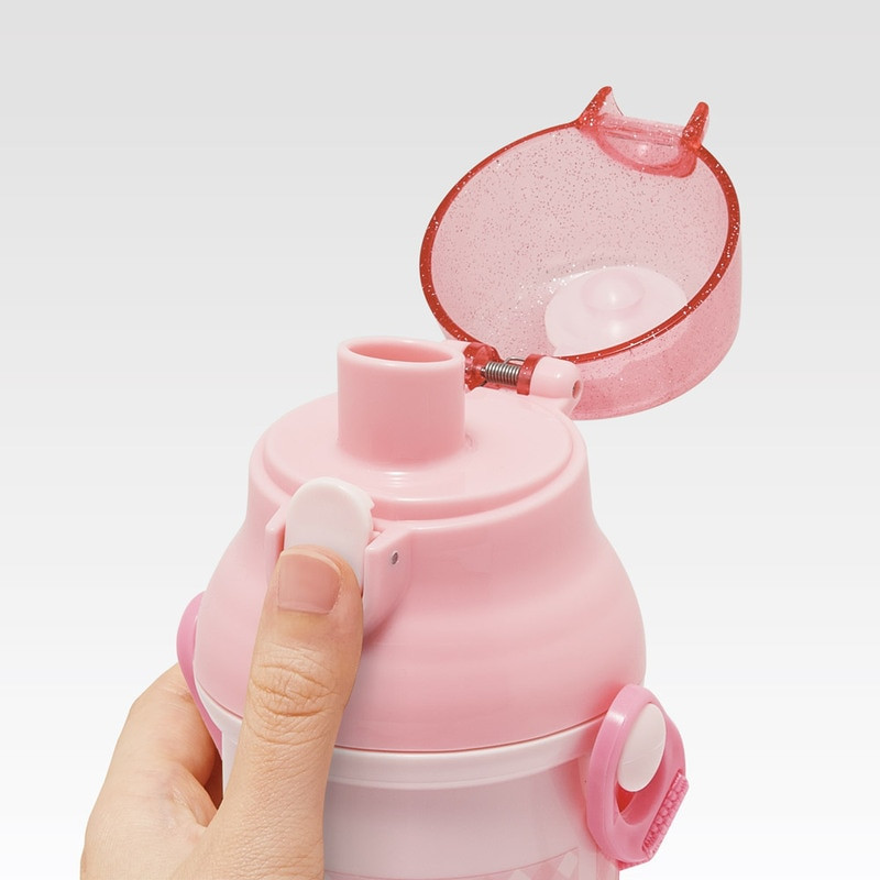 스케이터 산리오 마이멜로디 큰 리본 캐릭터 원터치 다이렉트 보틀 480ml PSB5SANAG - 주방·식기 - 하카타몰