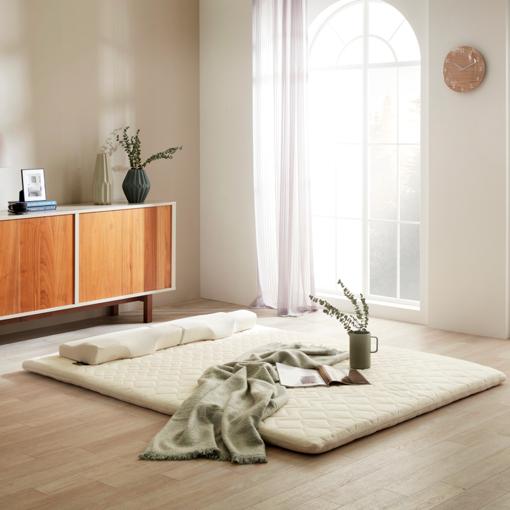 럭스나인 라텍스 토퍼 매트리스 핫앤쿨 퀸 8cm 사계절