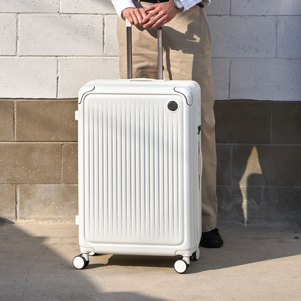 캐리어 확장 지퍼 모습