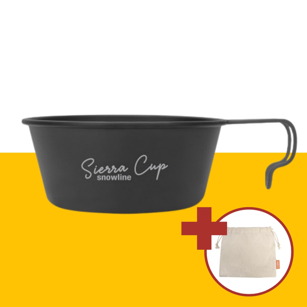 스노우라인 티타늄 시에라 컵 와일드 시에라컵 블랙