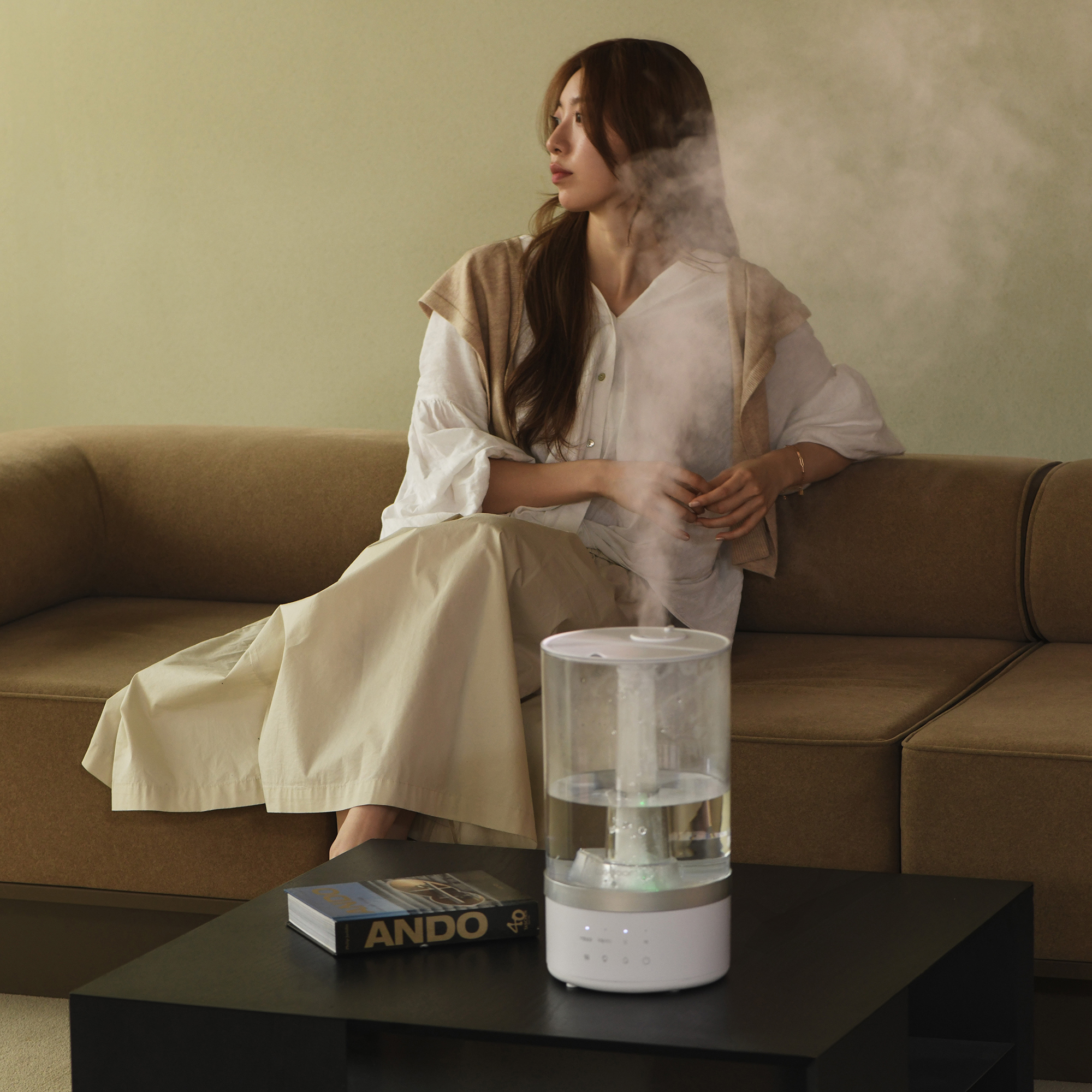 위도어 신생아가습기 아기 대용량 통세척 복합식 가습기 아이노크