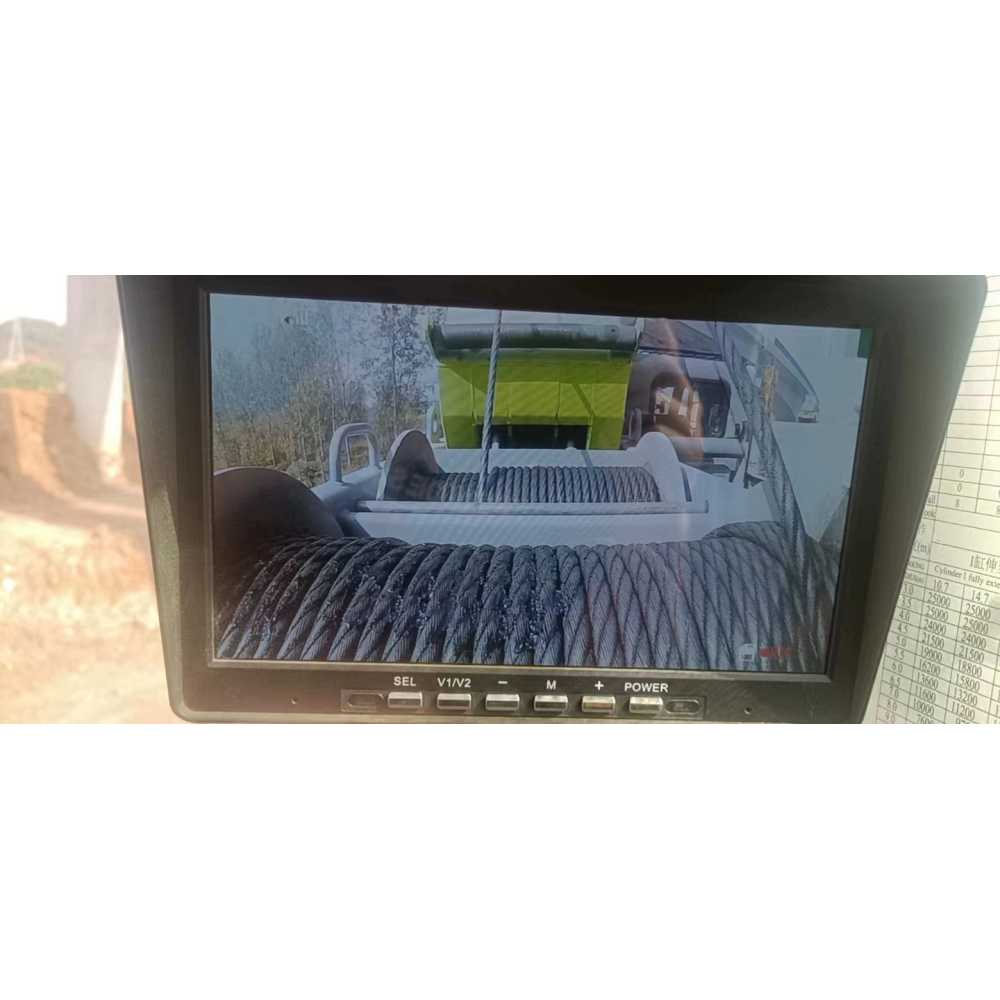 무선 크레인 붐 카메라 지게차 트레일러 후방 모니터 24V - 상세 이미지 5