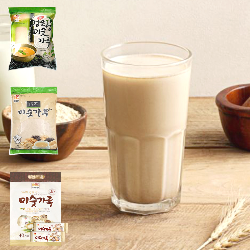 고소한 선식 미숫가루 든든한 흑임자 아침대용 단백질 검은콩 쉐이크