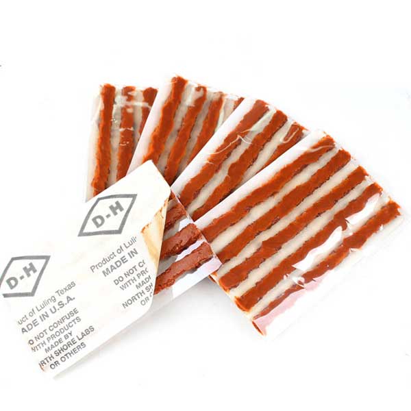 타이어 펑크 수리 끈끈이 4인치(DH) 25pcs 지렁이 펑크씰 빵구 미국산 자동차공구 : OSIRIS