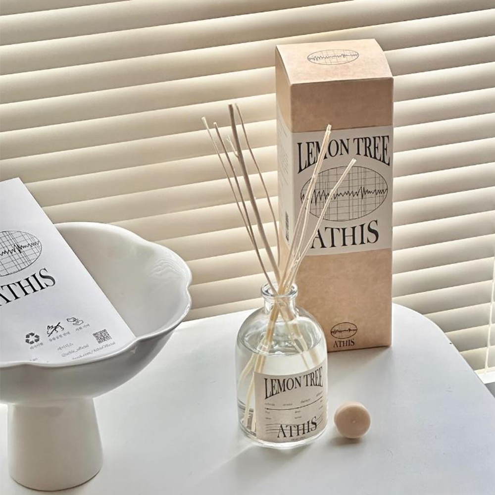 에이디스 프리미엄 시트러스향 레몬트리 디퓨저 프레쉬민트 실내방향제 집들이선물 120ml