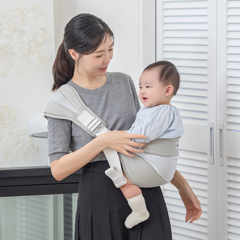 베이비소풍 해먹 사이드 힙시트 휴대용 영유아 외출용