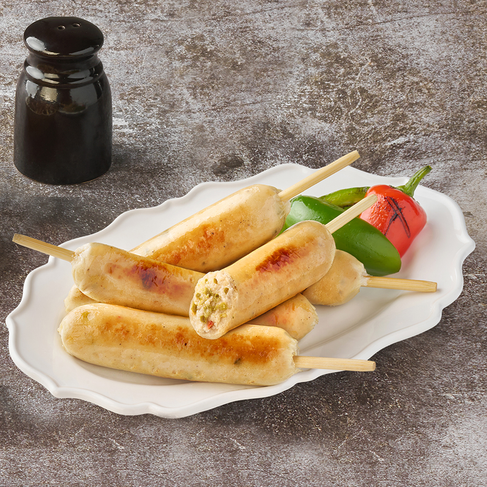 한끼통살 닭가슴살 소시지 꼬치 70g 3종 세트 (20개입) 소세지 이미지 3