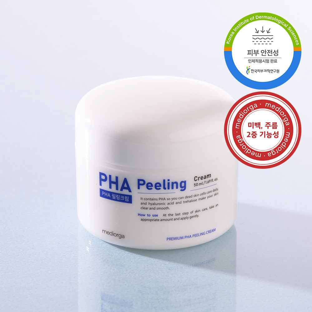 메디올가 물광 미백 물톡스 PHA 필링 크림 50ml, 2개 - 상세 이미지 3