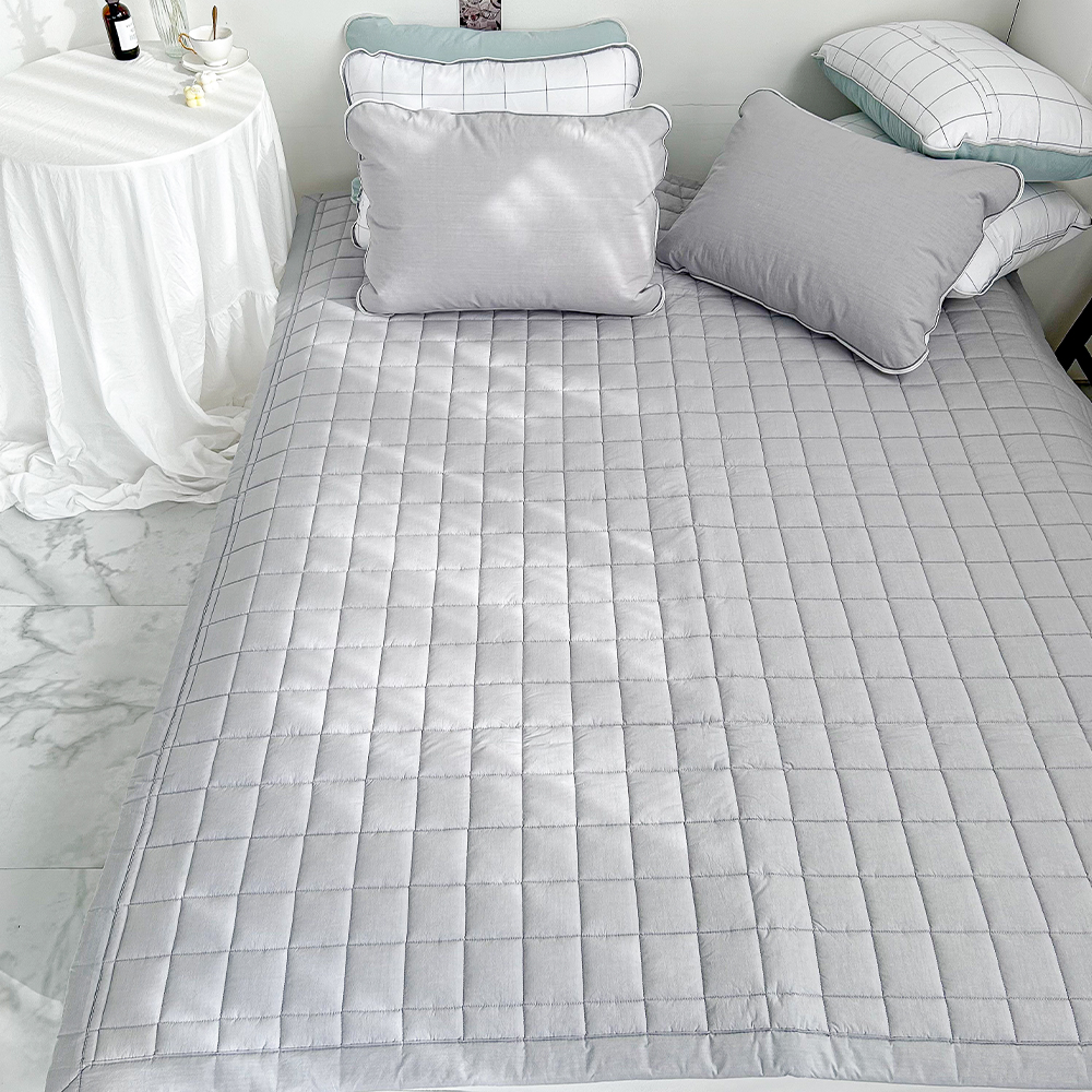 순면패드 고밀도 사계절패드 슈퍼싱글 킹 무지 논슬립 침대패드