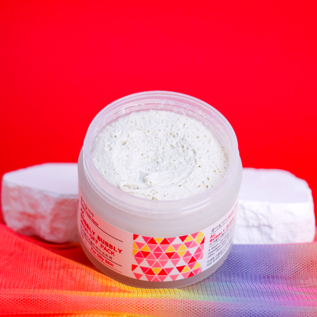 밀포드 버블 클레이 모공청소팩 100ml  5분 피지·각질 케어 저자극 워시오프팩 125g - 상세 이미지 4