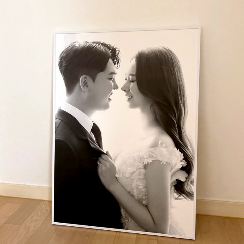 알루미늄 액자 프레임 틀 주문제작 맞춤 사이즈 A4