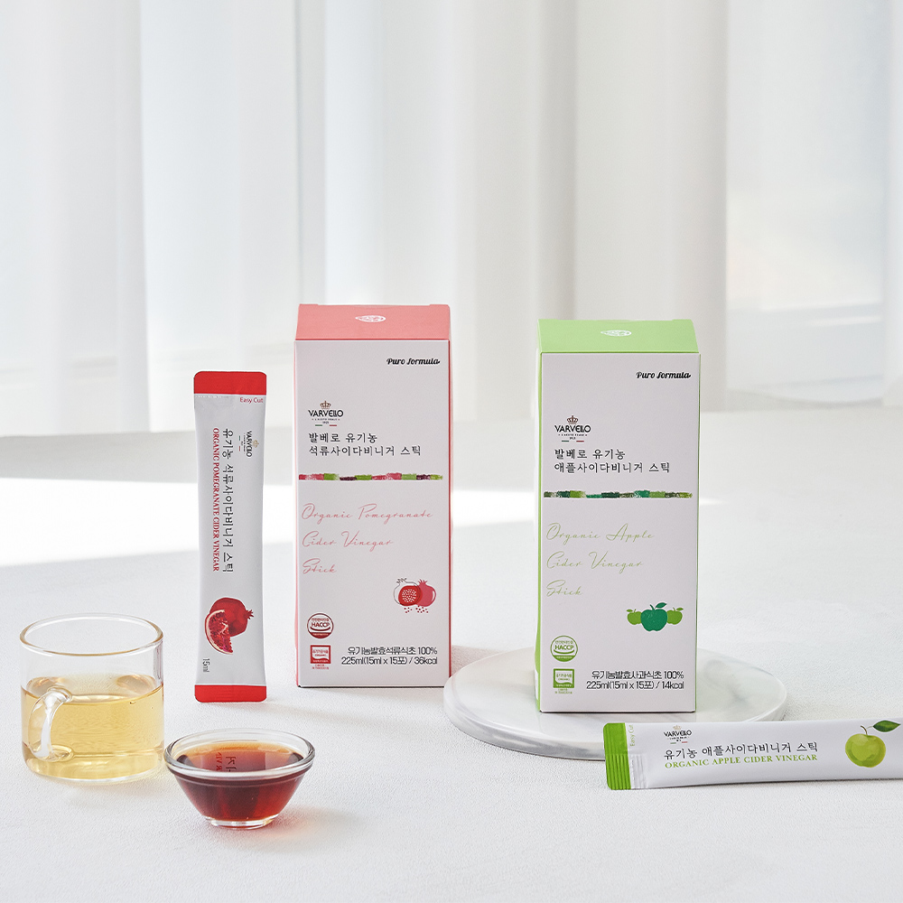 발베로 애사비스틱 애플사이다비니거 사과식초스틱 제품 이미지