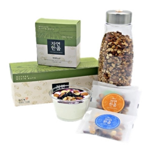 견과류 선물세트 자연한줌 2호 명절선물 추석 설 간식 (25g x 24봉) - 상세 이미지 2
