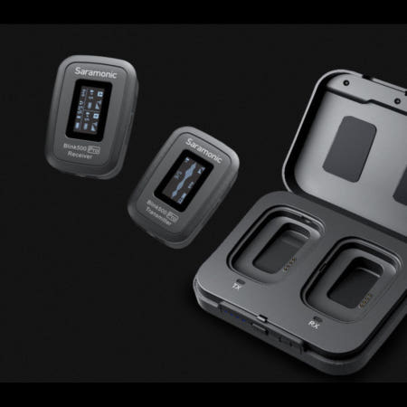 유튜버 전문 인터뷰 촬영용 고성능 무선 핀마이크 / 소형 강의 방송용 녹음