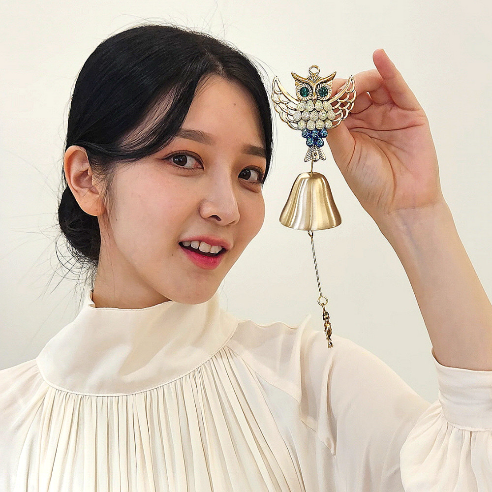 현관문종 현관종 문종 풍경종 날아올라 재물 부엉이 도어벨 개업 집들이선물