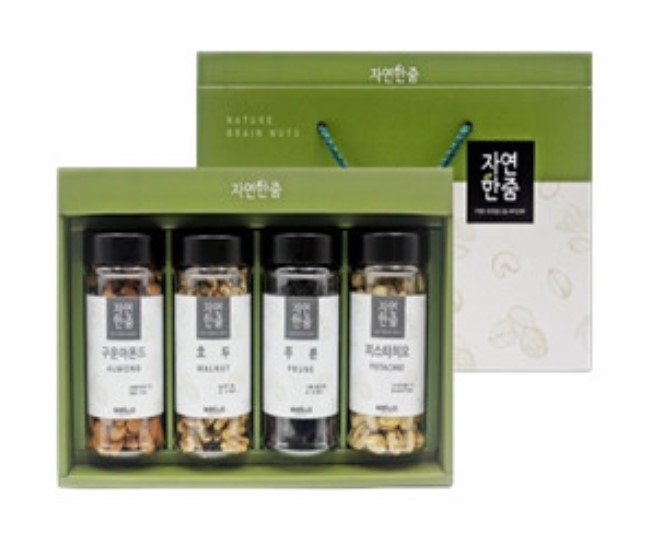 자연한줌 견과류 선물세트 감사3호 (캔 4종) 명절선물 추석 설 - 메인 이미지
