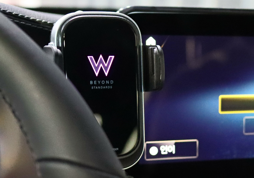 인사이드에디션 WZ 트루파워 차량용 듀얼 고속 무선충전기 커스텀 지원 갤럭시Z