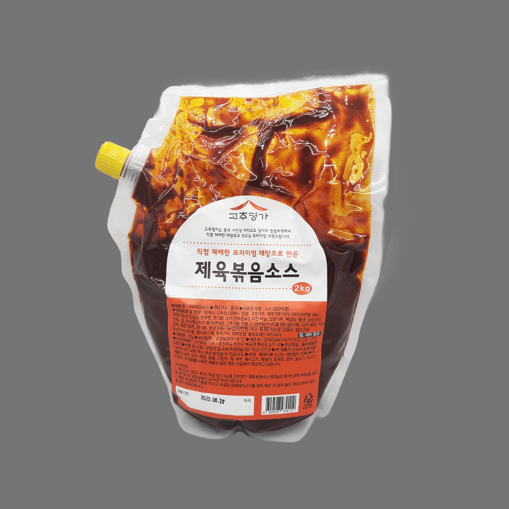 고추명가 제육 볶음 소스 : 루키두스