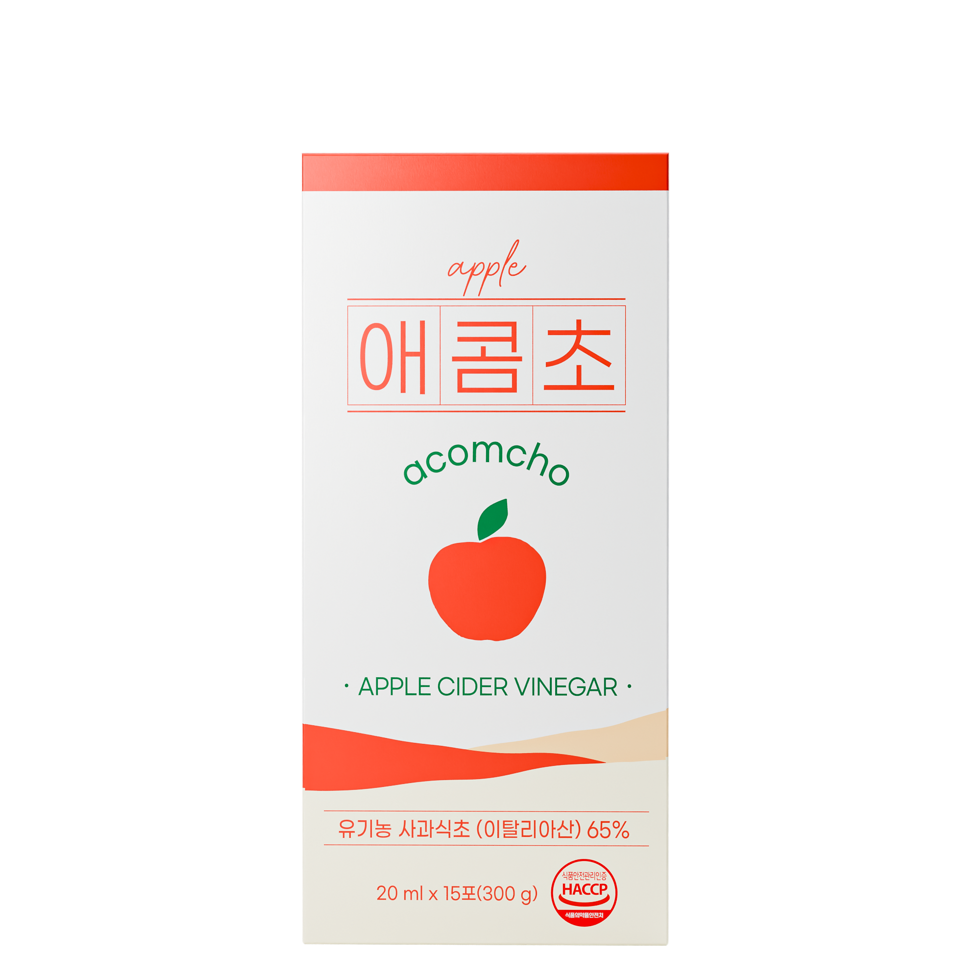 애콤초 애사비 스틱 유기농 사과식초 천연발효 콤부차 20ml - 상세 이미지 4