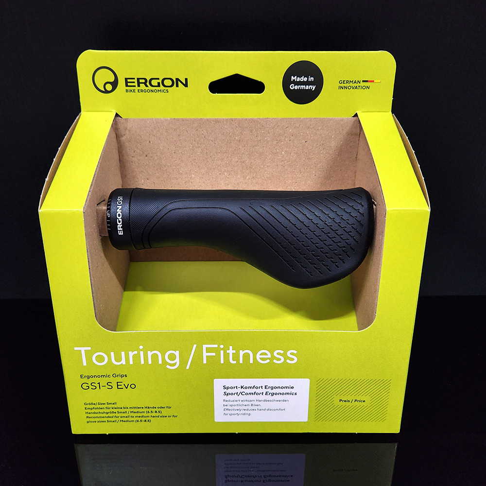 에르곤 ERGON GS1 EVO 자전거 핸들 손잡이 그립 MTB 하이브리드 미니벨로 - 상품 이미지