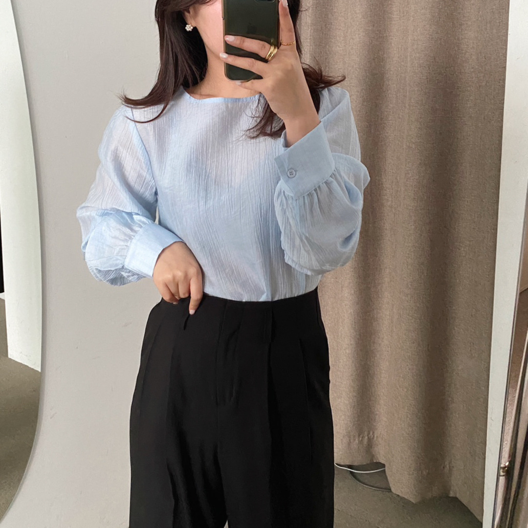 뷔스티에 레이어드 블라우스 뷔스티에블라우스세트 하객블라우스 - 상세 이미지 3