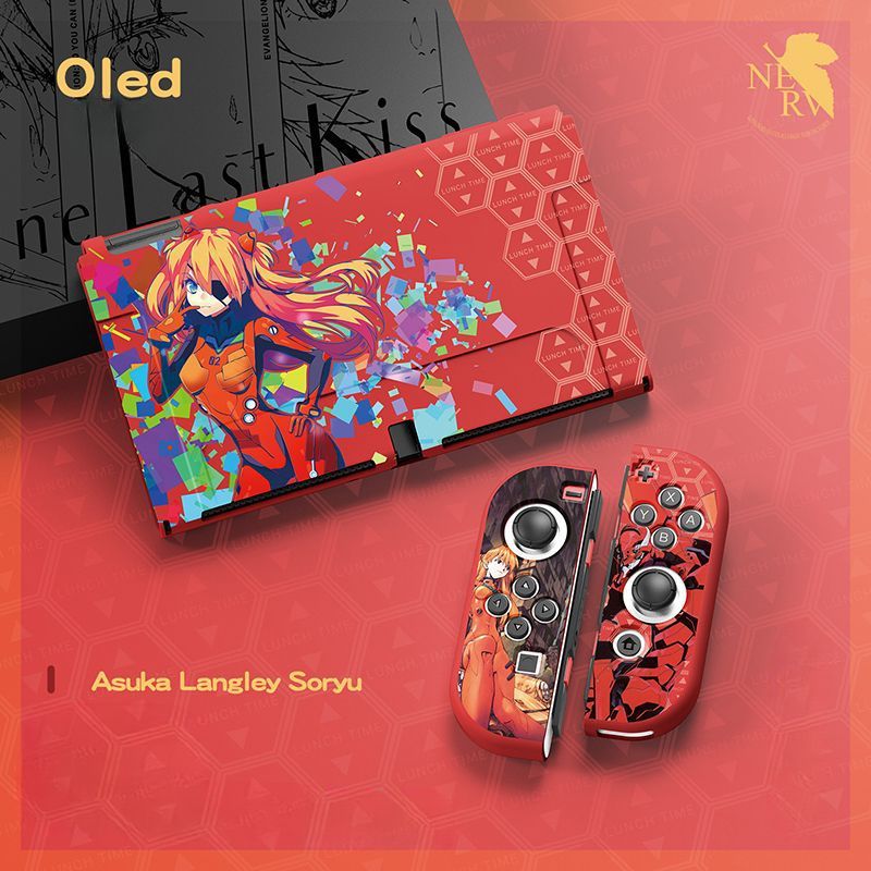 닌텐도 스위치 케이스 에반게리온 OLED 커버 OLED 죠죠 이미지 7