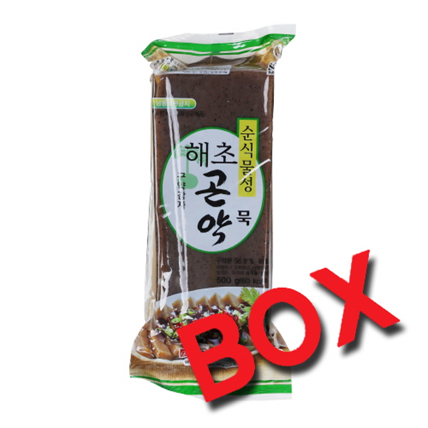 원하프] 박스/대신해초곤약묵500gX20ea [고객만족 총알배송 : 원하프